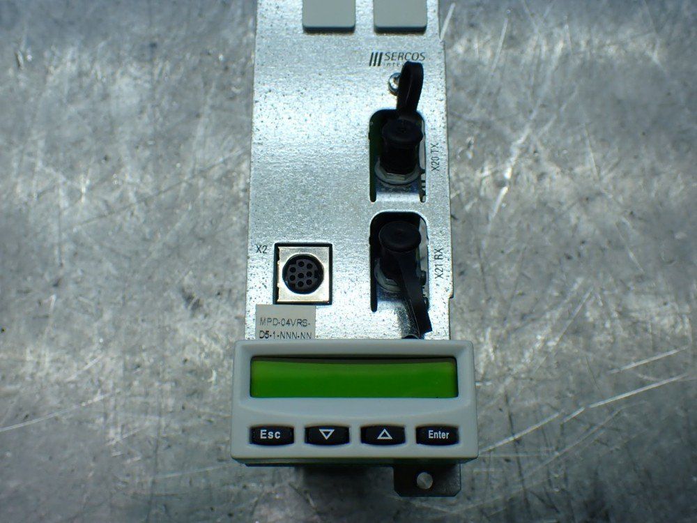 Rexroth Servo Drive Control Unit. Mpd-04vrs-d5-nnn-nn - R911312238