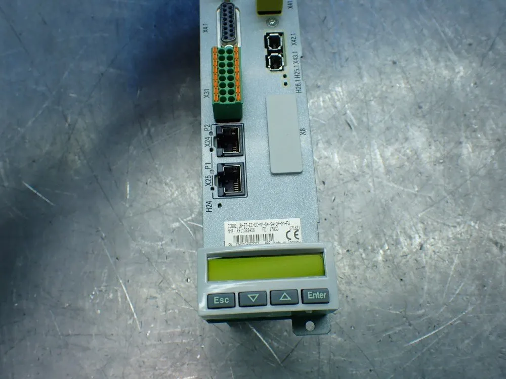 Rexroth Servo Drive Control Unit. Cdb02.1b-et-ec-ec-nn-s4-s4-da-nn-fw - R911382408