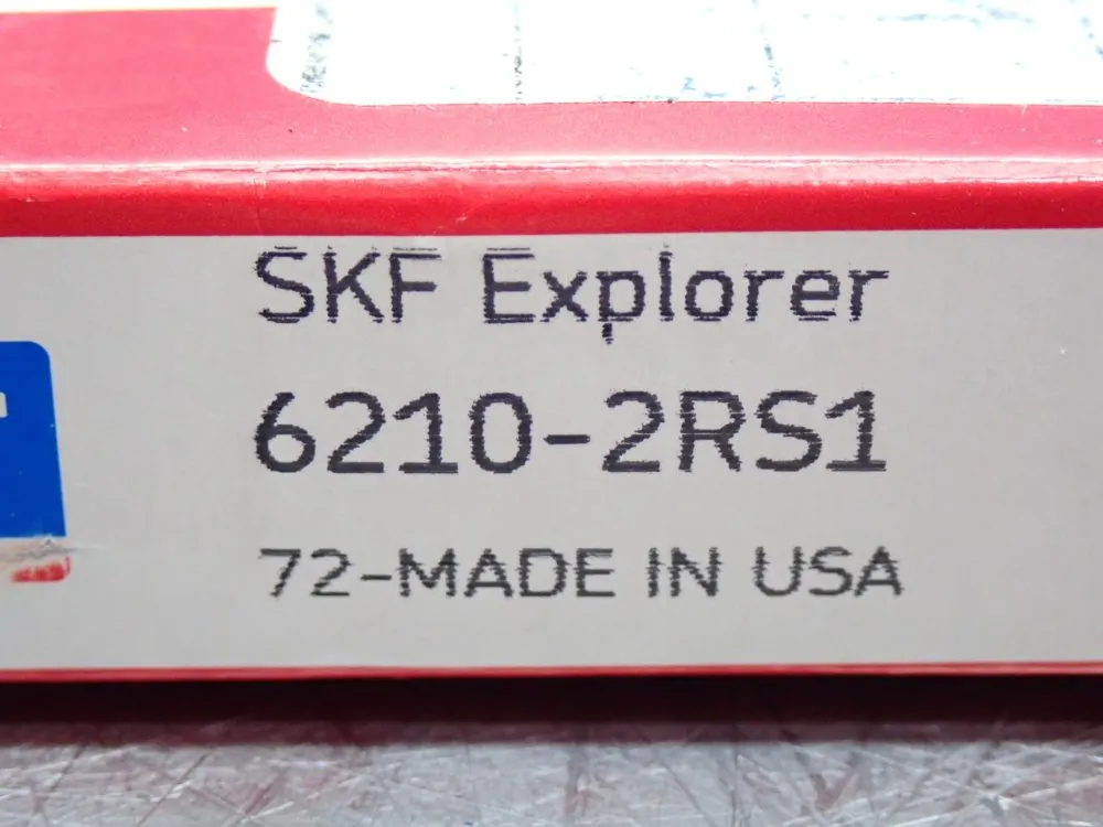 Skf Deep Groove Ball Bearing - 6210-2rs1