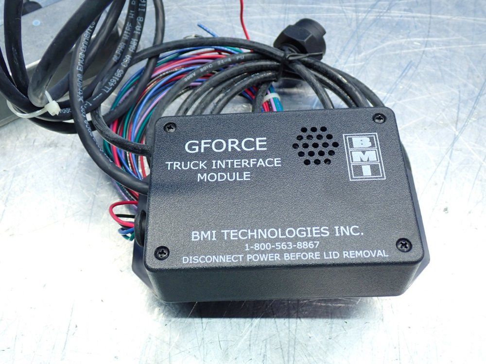 Bmi Technologies Gforce 2 System Impact Monitoring Unit - 2627