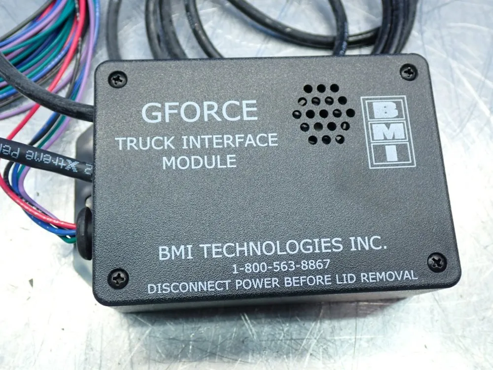 Bmi Technologies Gforce 2 System Impact Monitoring Unit - 2627
