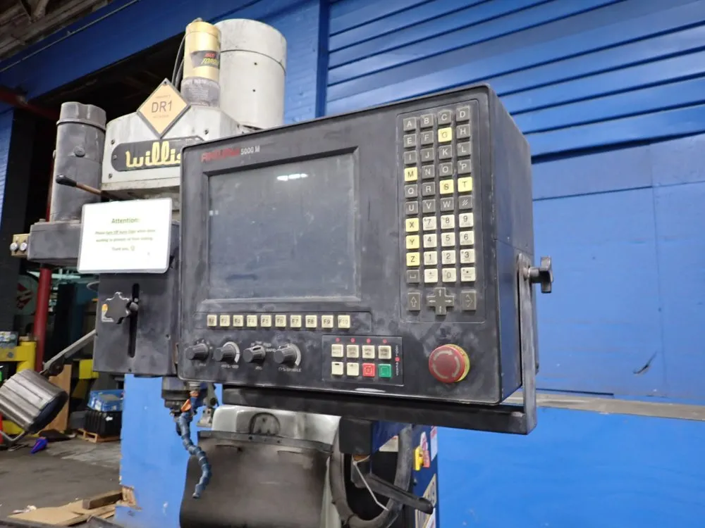 Willis 12" X 54" Cnc Vertical Mill - 1250ii-ev