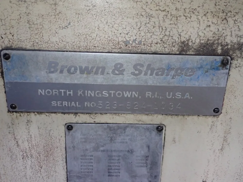 Brown & Sharpe 8" X 24" Surface Grinder - 824 Micromaster