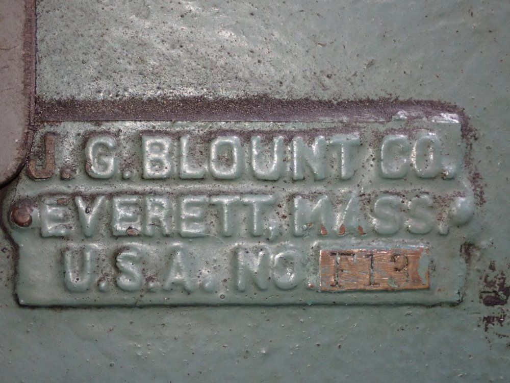 Jg Blount Company Grinder