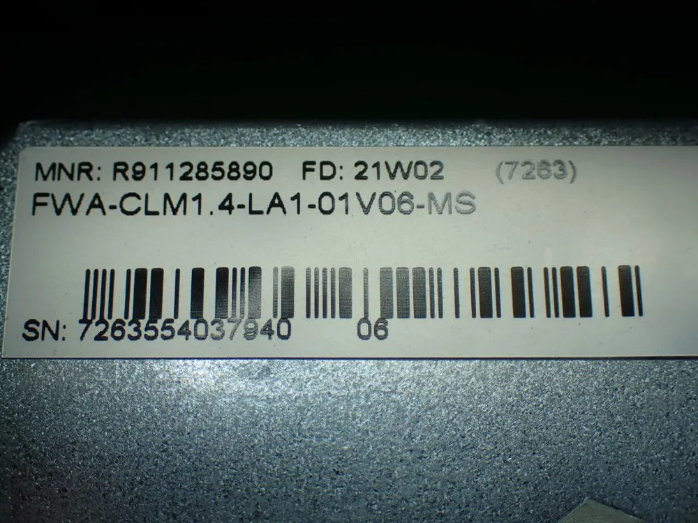 Rexroth Indramat Servo Drive Unit. Fwa-clm1.4-la1-01v06-ms - R911285890