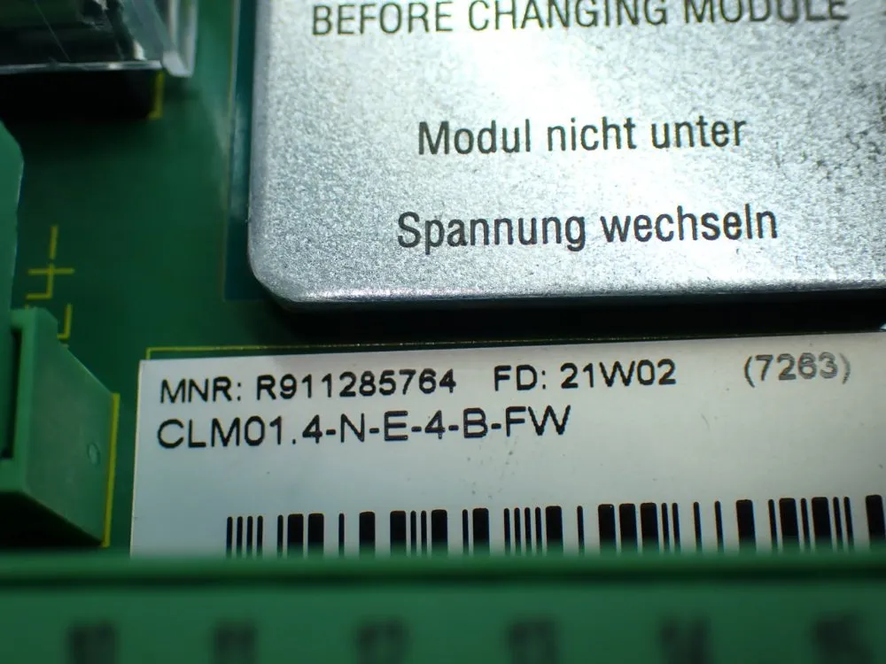 Rexroth Indramat Servo Drive Unit. Fwa-clm1.4-la1-01v06-ms - R911285890