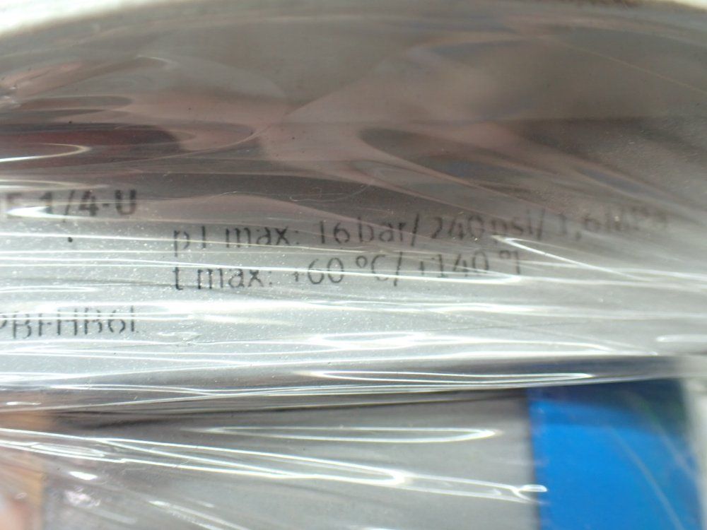 Festo 16bar Pmax Pneumatic Filter. - Ms6-loe-1/4-u