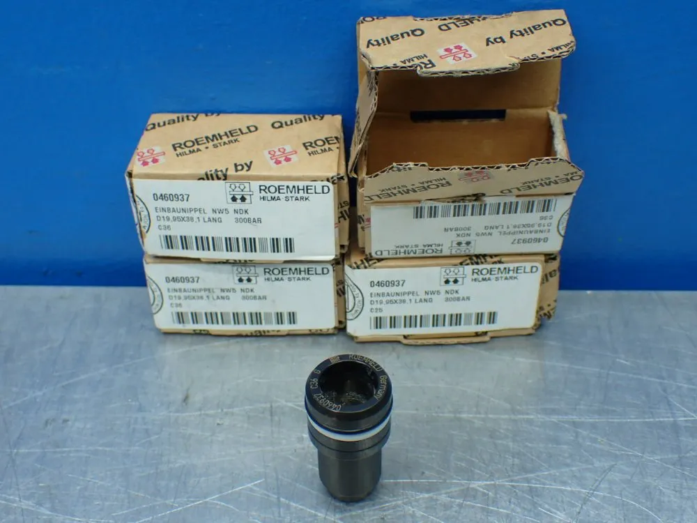 Roemheld 4 Roemheld 0460937 Pressure Relief Valves. - 0460937