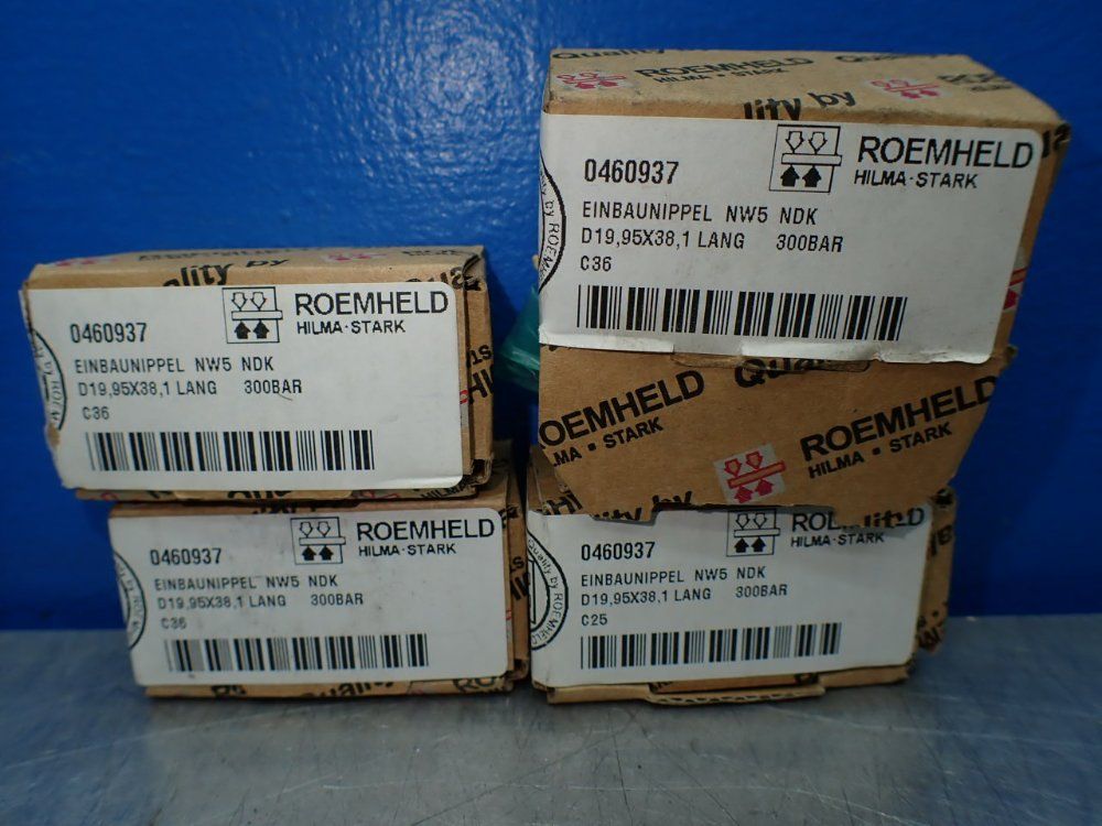 Roemheld 4 Roemheld 0460937 Pressure Relief Valves. - 0460937