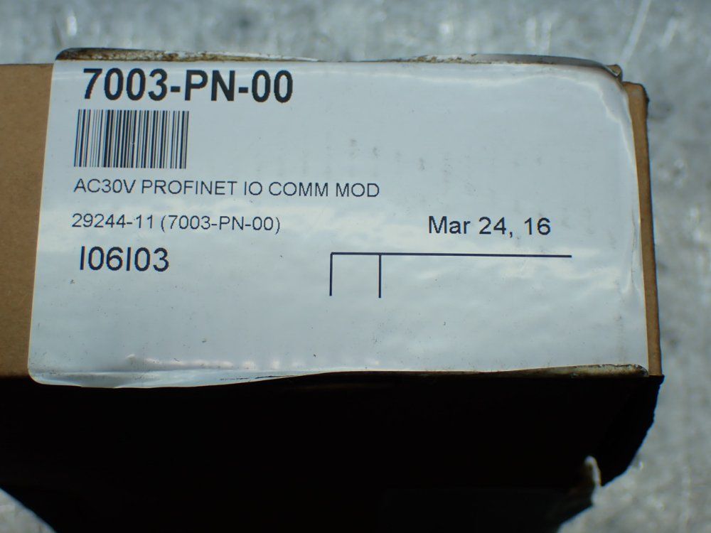 Parker Profinet I/o Communication Interface Module - 7003-pn-00