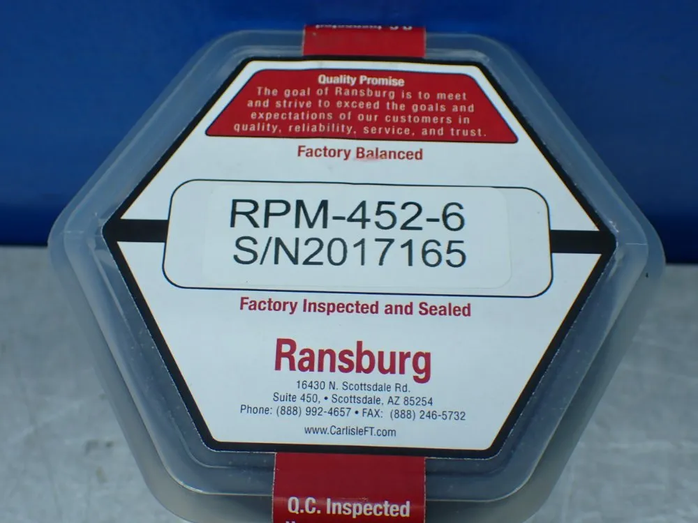 Ransburg 30mm Titanium Bell Cup Atomizer Assembly - Rpm-452-6