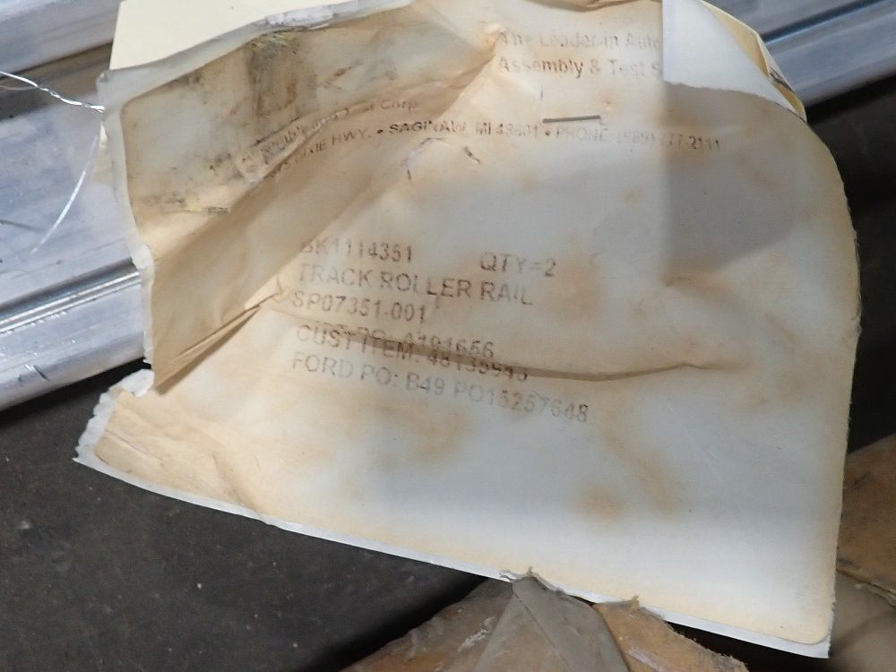 Kuka 57"x1 1/2" Track Roller Rail