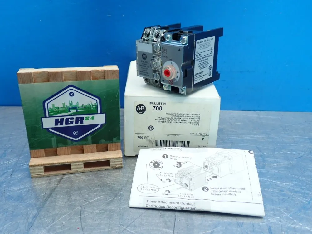Allen Bradley Pneumatic Time-delay Relay - 700-pt