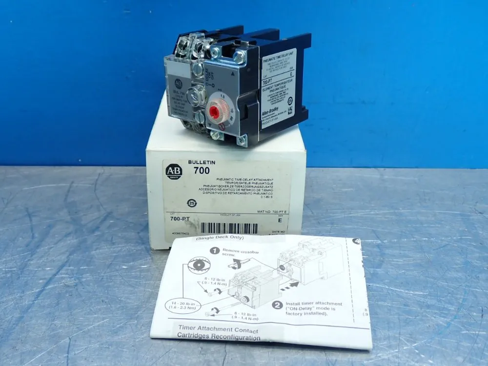 Allen Bradley Pneumatic Time-delay Relay - 700-pt