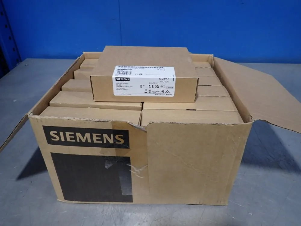 Siemens Lot Of 12 Terminal Modules - 6es7193-4cb00-0aa0