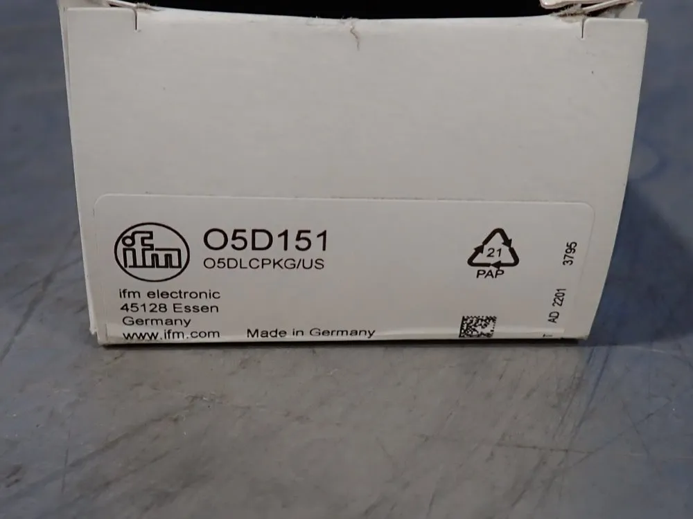 Ifm Photoelectric Sensor - O5d151