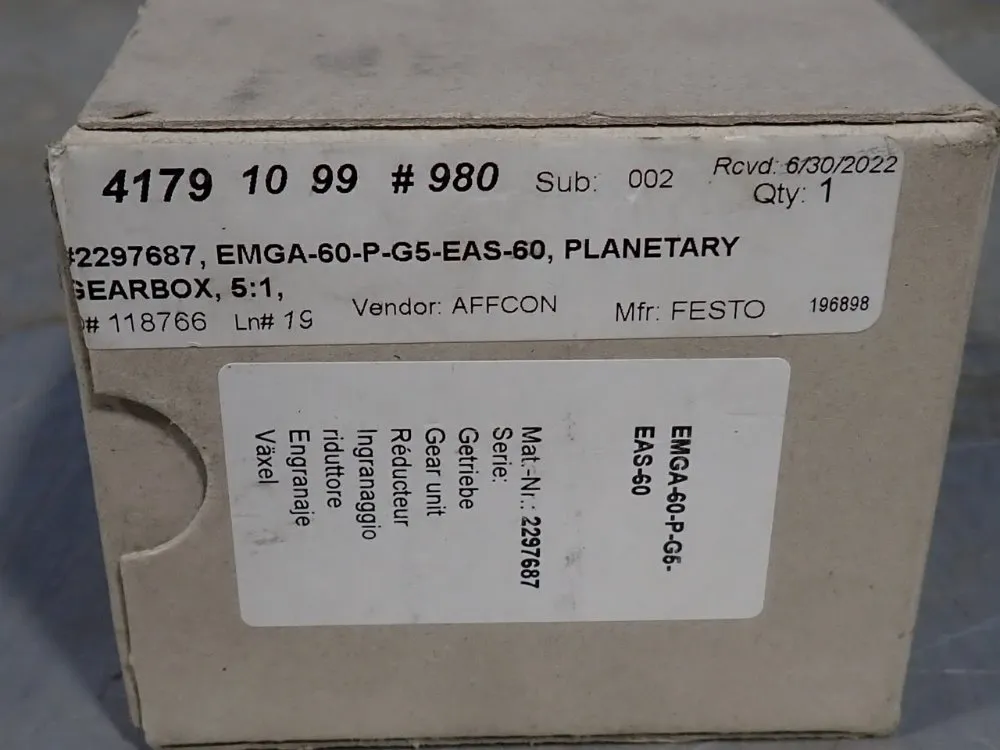 Neugart Gear Box - Emga-60-p-g5-eas-60