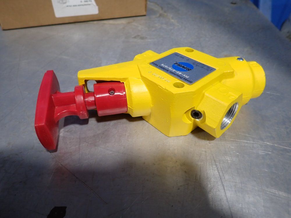 Bimba Pneumatic Isolation Valve - Piv-60-075/075