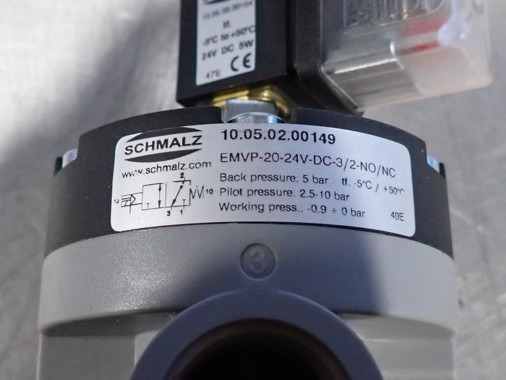 Schmalz Solenoid Valve - 10.05.02.00149