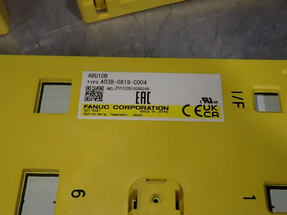 Fanuc Corporation Lot Of 5 Plc Racks - A03b-0819-c004