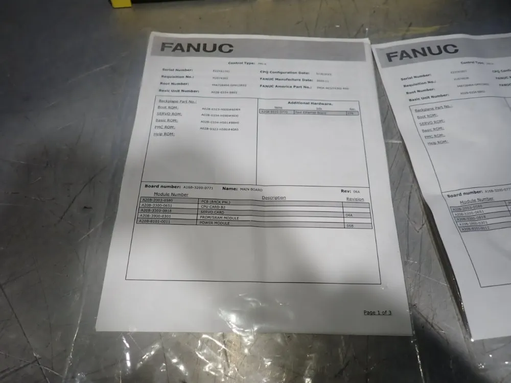 Fanuc Corporation Lot Of 5 Plc Racks - A03b-0819-c004
