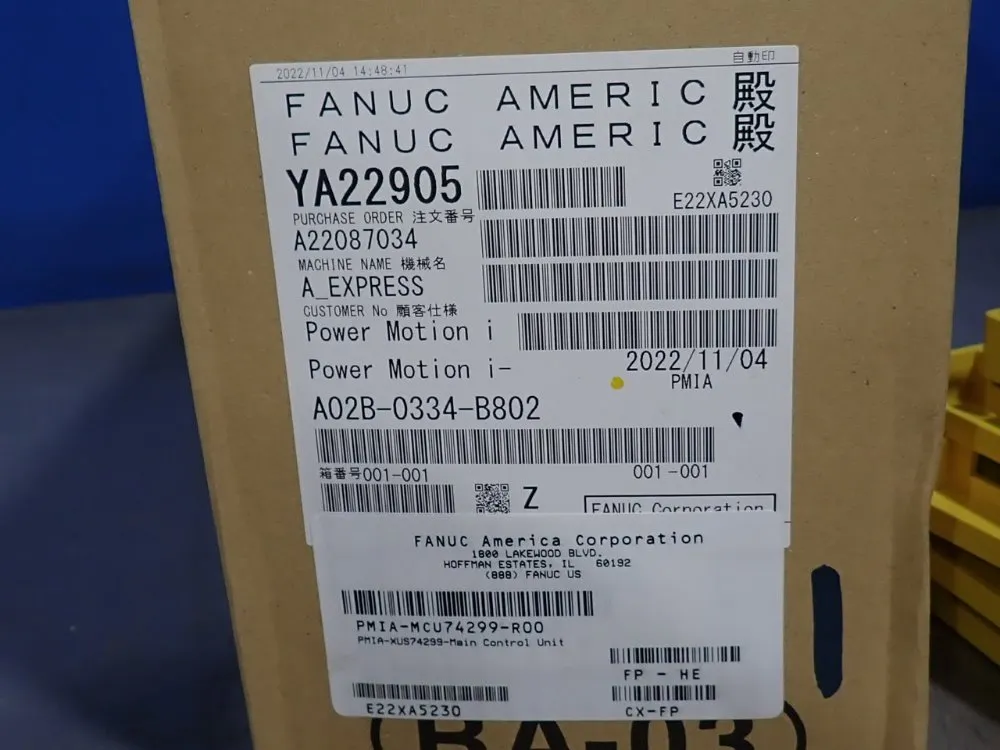 Fanuc Corporation Lot Of 5 Plc Racks - A03b-0819-c004