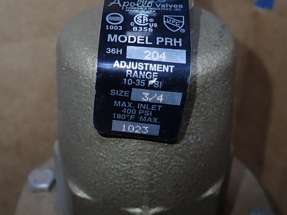 Apollo Valves Lot Of 2 Pressure Reducing Valves - Prh 36h 204