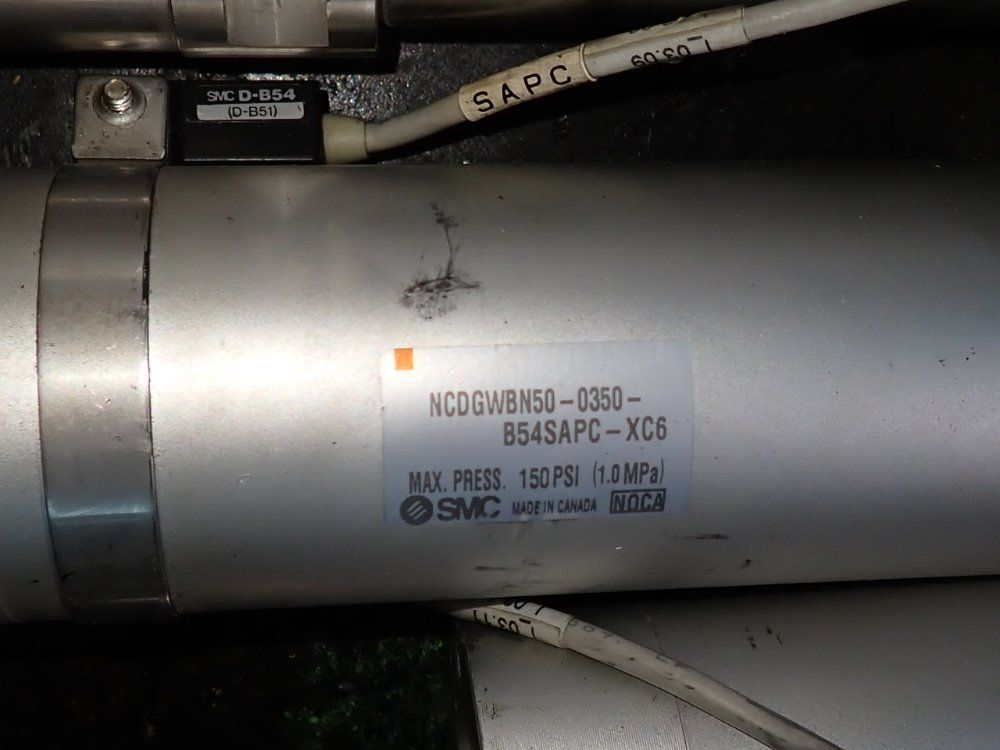 Smc Cylinders - Ncdgwbn50-0350-b54sapc-xc6