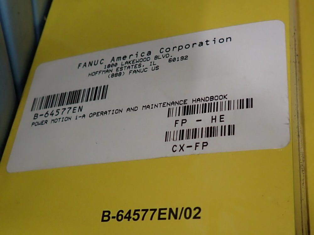 Fanuc I/o Modules / Manuals - A03b-0819-c015