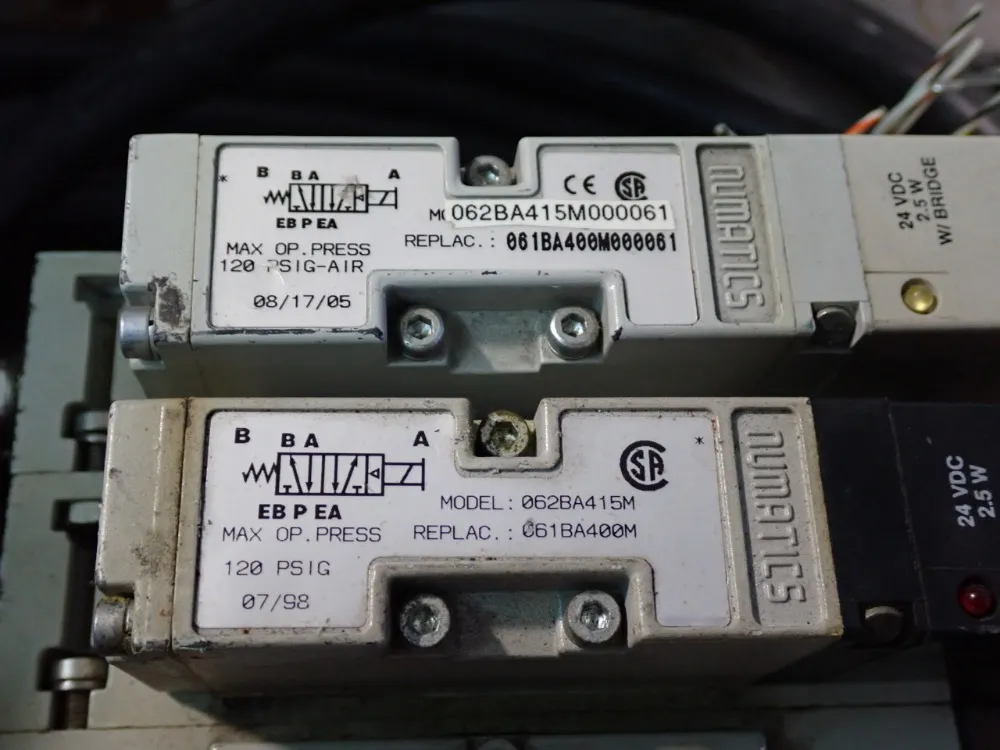Numatics, Cognex, Solenoid Valve Assembly