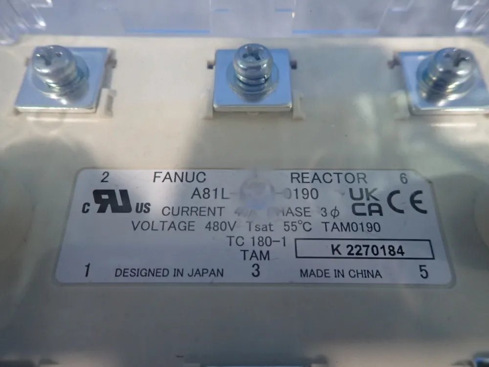 Fanuc Reactor - A81l-0001-0190