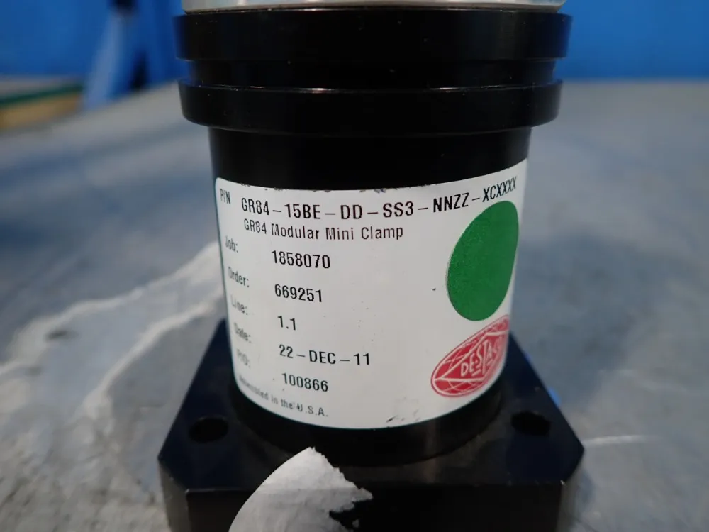 Destaco Gr84 Modular Mini Sheet Metal Gripper - Gr84-15be-dd-ss3-nnzz-xcxxx