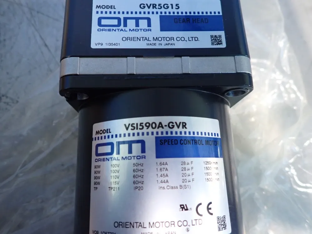 Oriental Motor Ac Speed Control Motor - Vsi590a-gvr