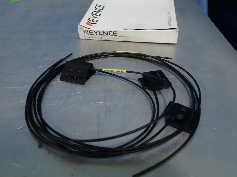 Keyence Transmissive Fiber Unit Set - Fu-12