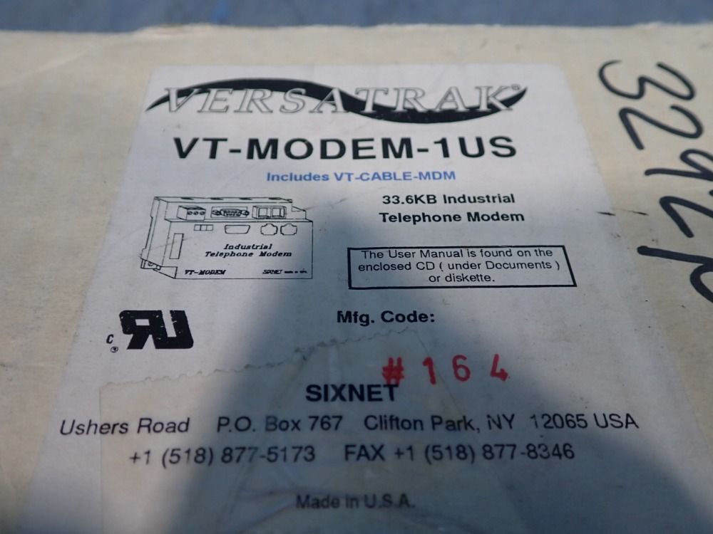 Red Lion Controls Sixnet Industrial Telephone Modem - Vt-modem-1us