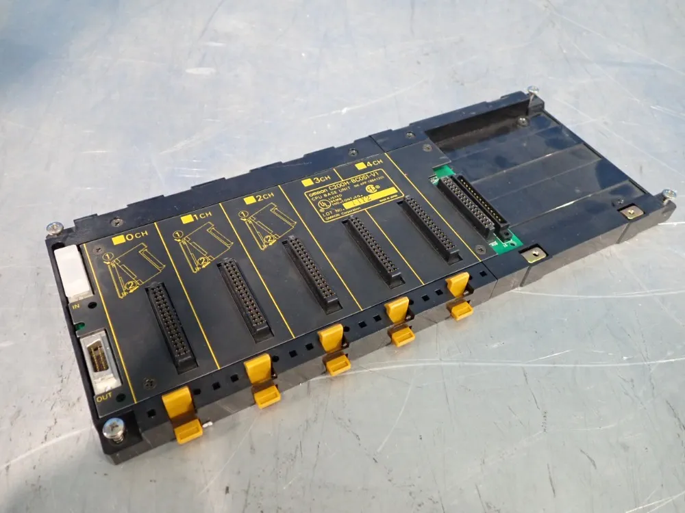 Omron Plc Rack - C200h-bc051-v1