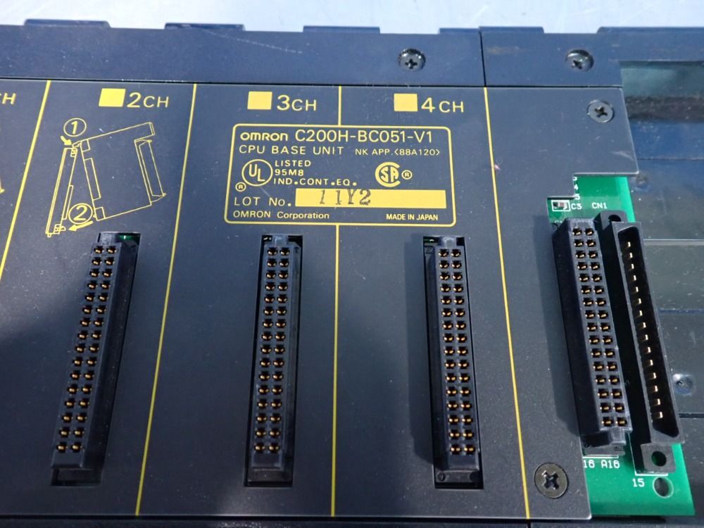 Omron Plc Rack - C200h-bc051-v1