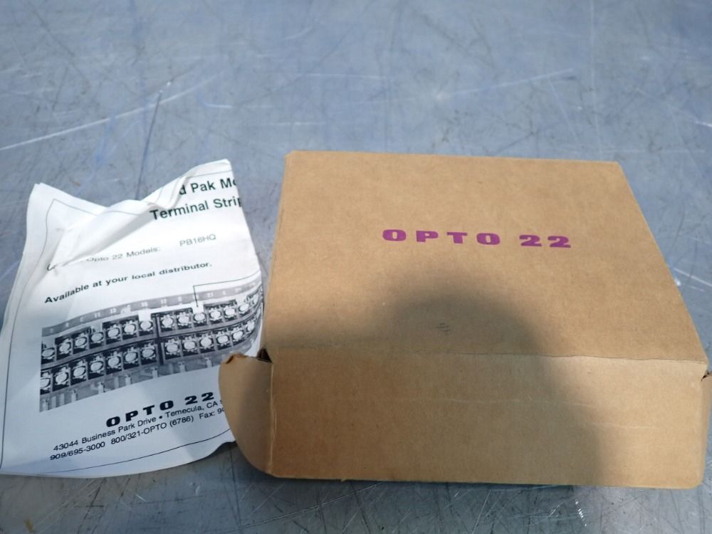 Opto 22 I/o Mounting Rack - Pb4