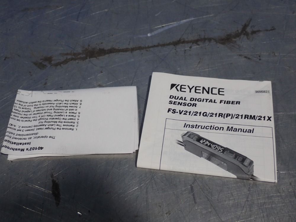 Keyence Photoelectronc Sensor - Fs-v21rp