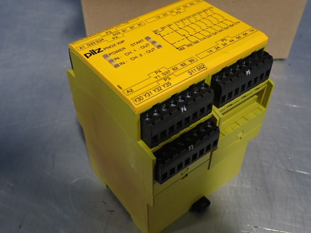 Pilz Lot Of 2 Safety Relay - 777609