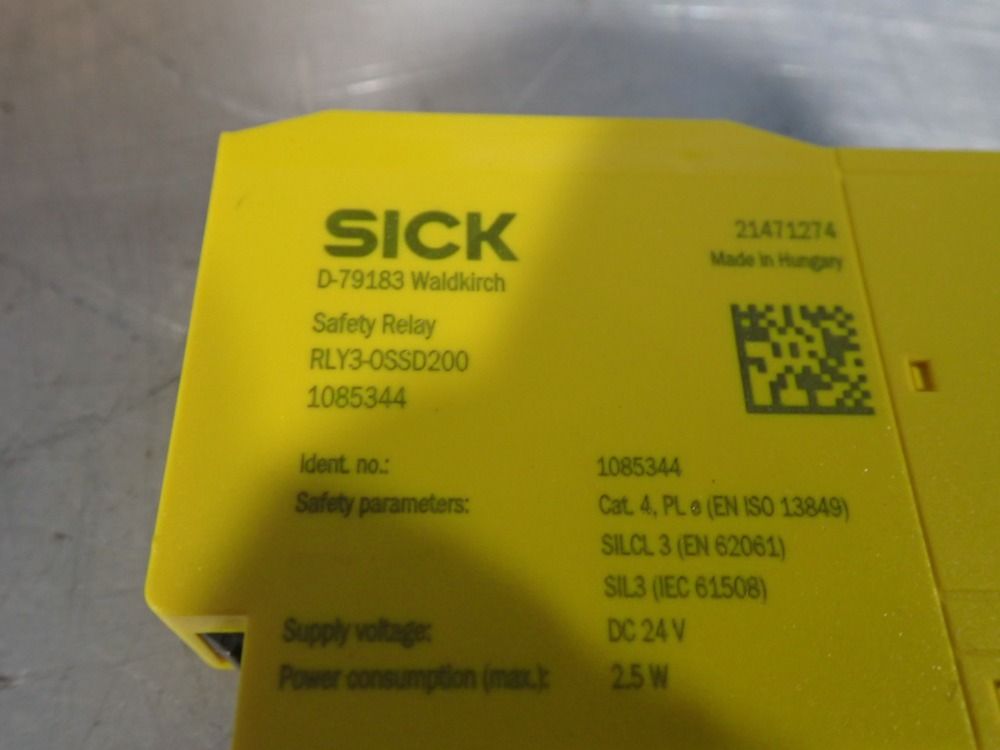 Sick Safety Relay - Rly3-ossd200