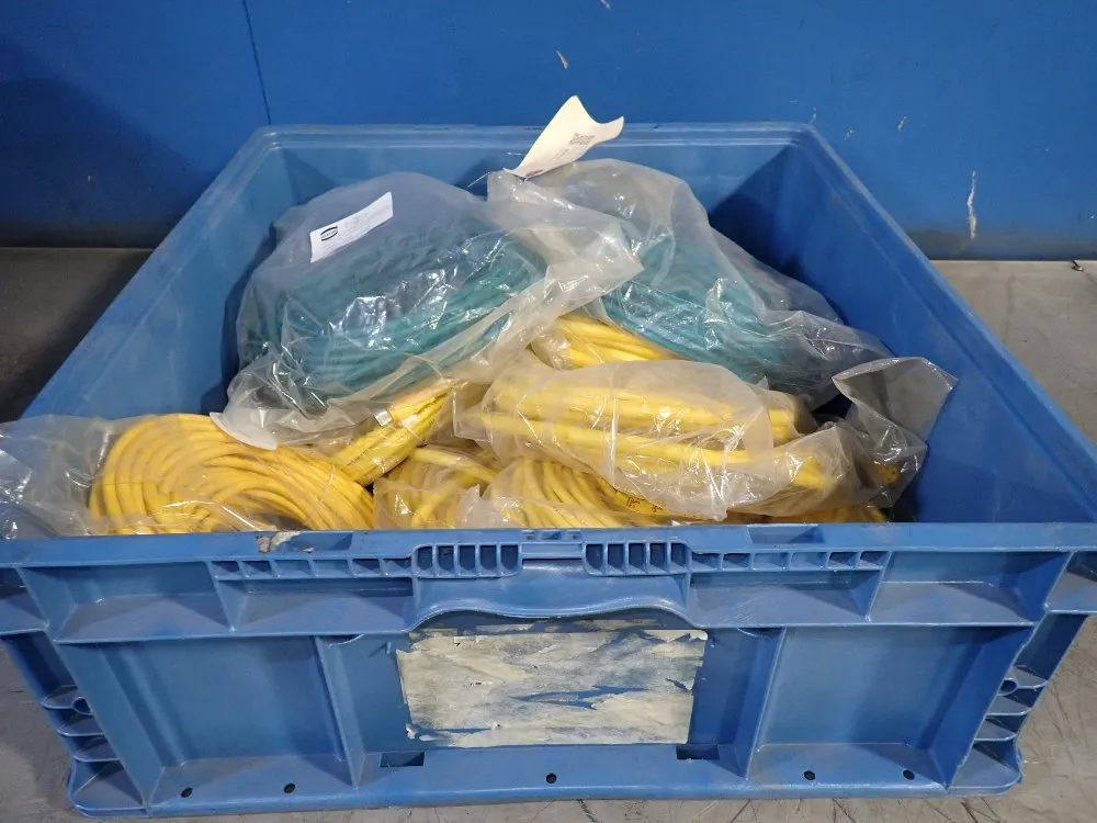 Harting / Turck Lot Of 9 Cables