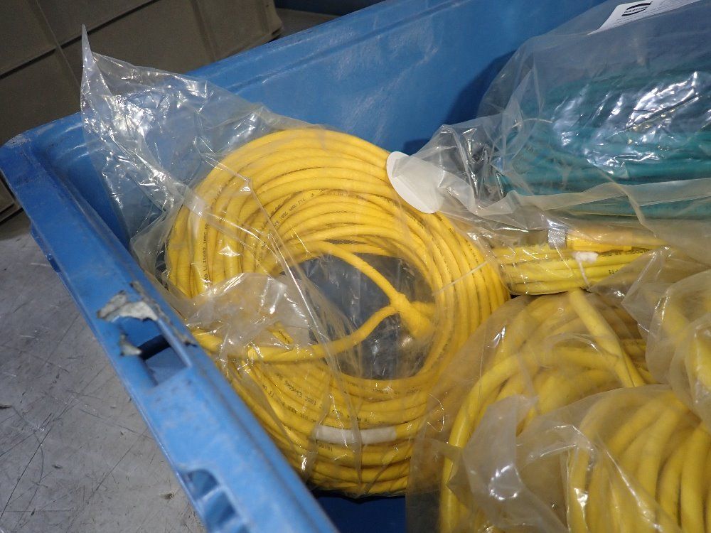 Harting / Turck Lot Of 9 Cables