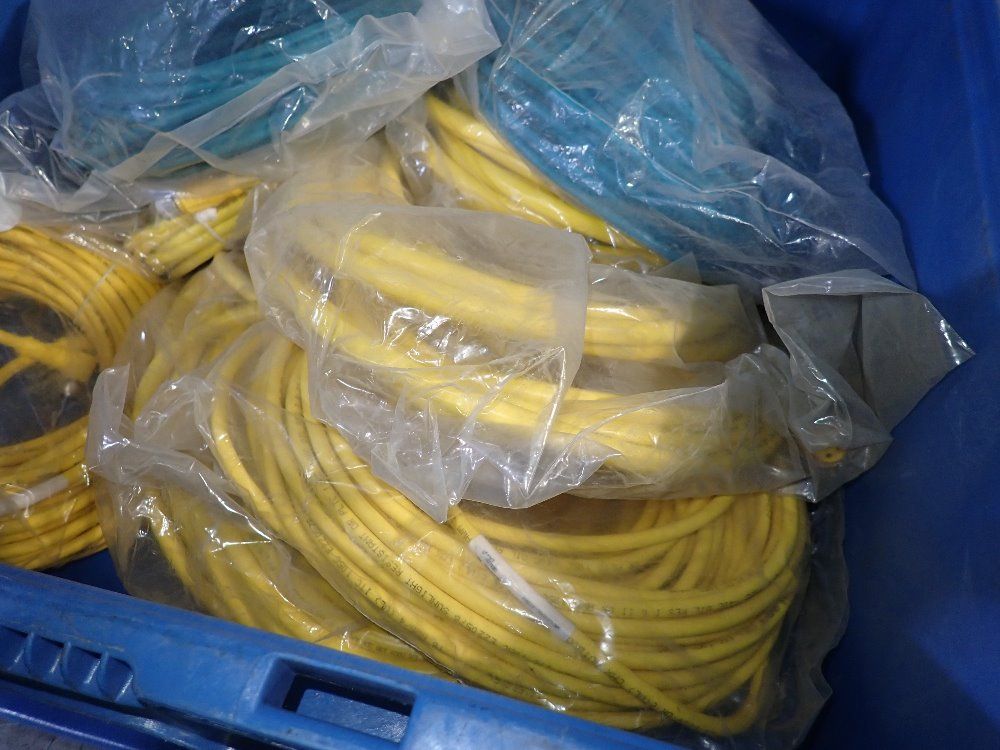 Harting / Turck Lot Of 9 Cables