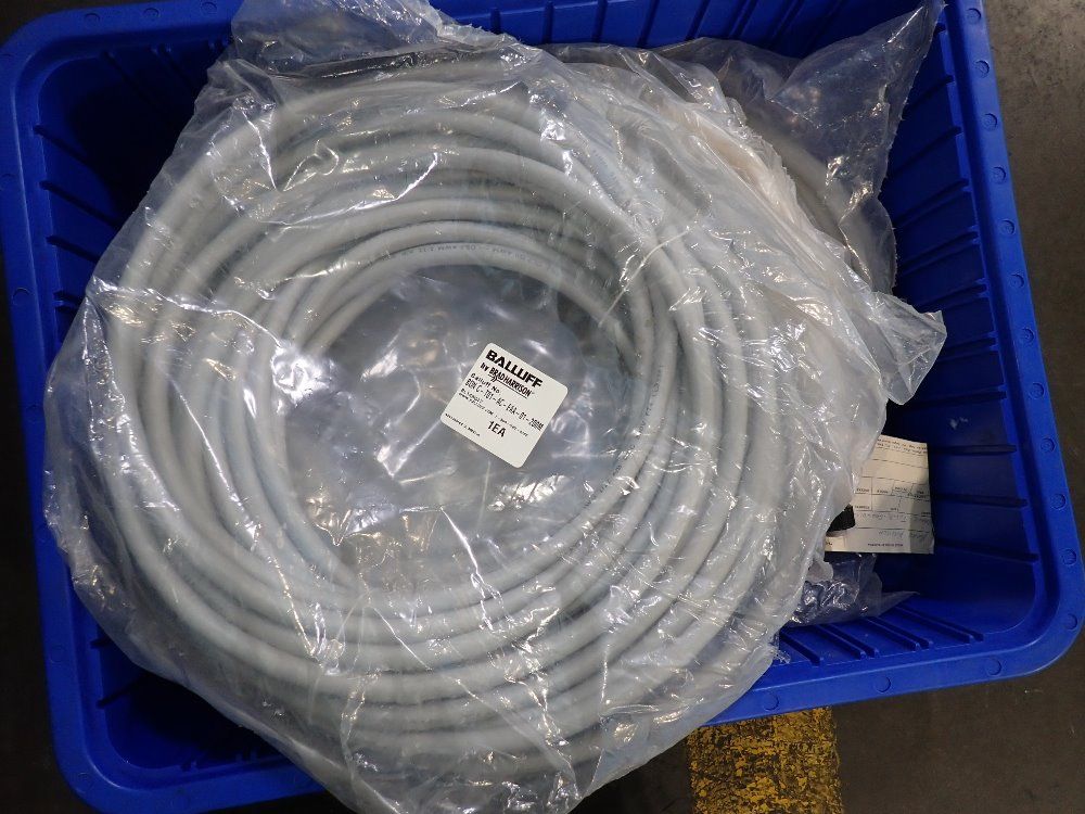 Balluff Lot Of 3 Cables - Bdn-t01-ac-eaa-01-200m