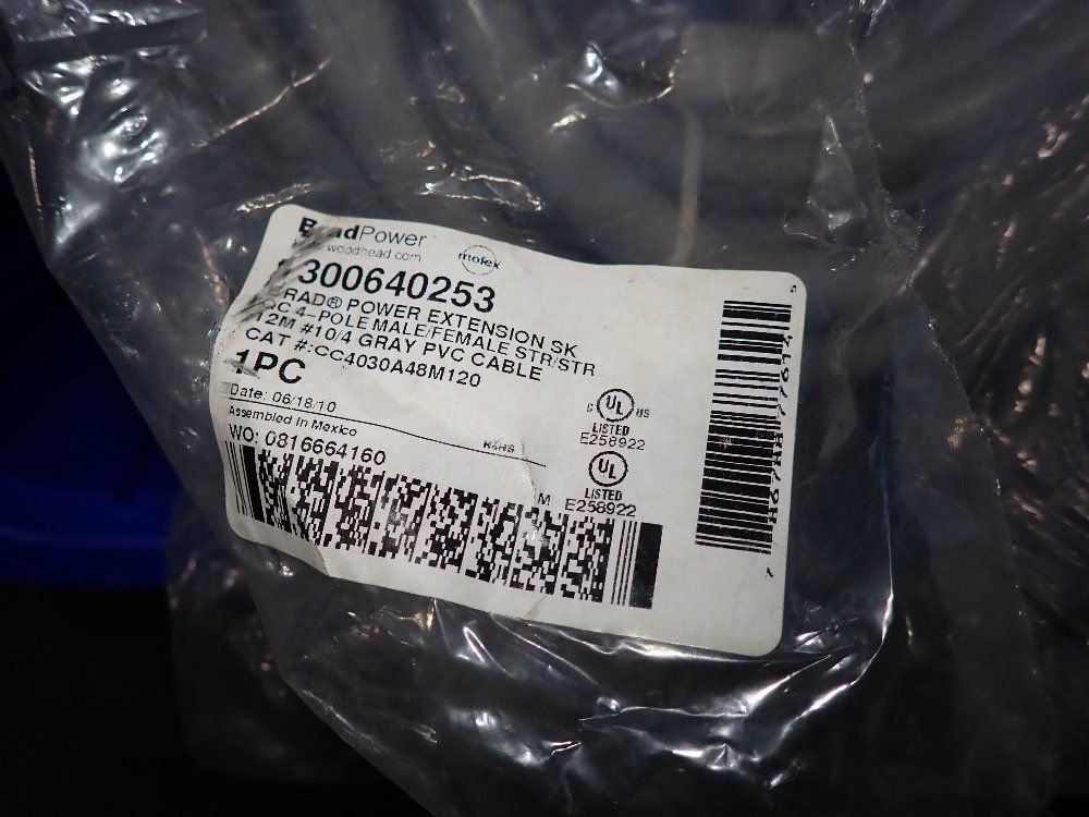 Brad Power Lot Of 2 Cables - Cc4030a48m120