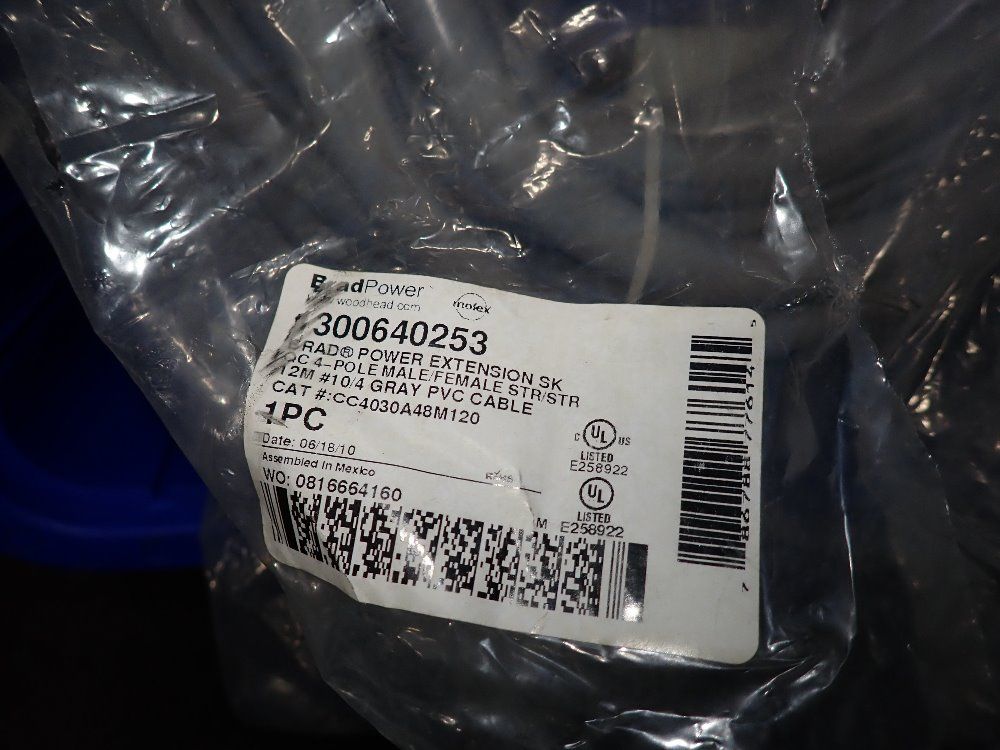 Brad Power Lot Of 2 Cables - Cc4030a48m120