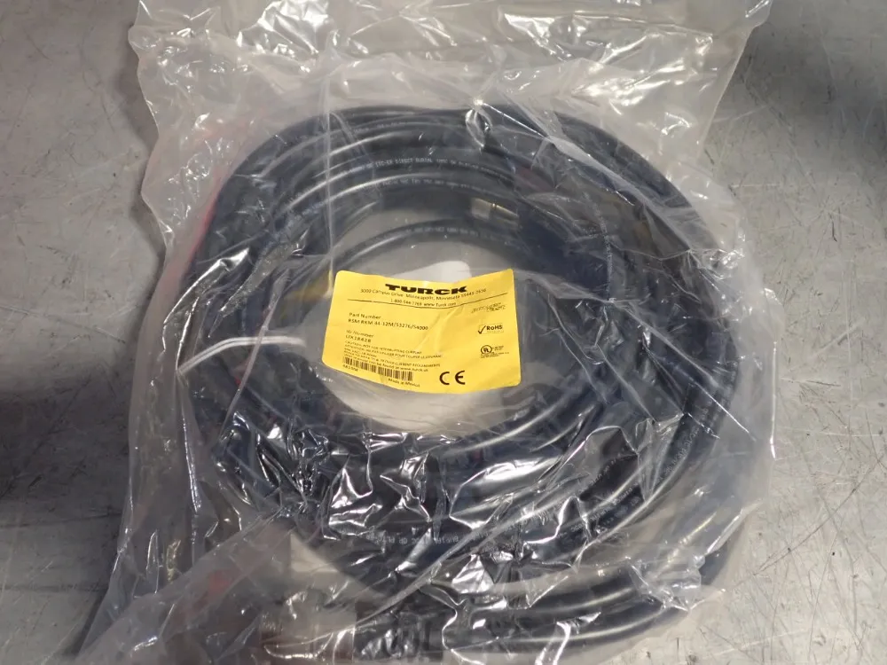 Turck Connection Cable - Rsm-rkm-44-12m/s3276/s4000