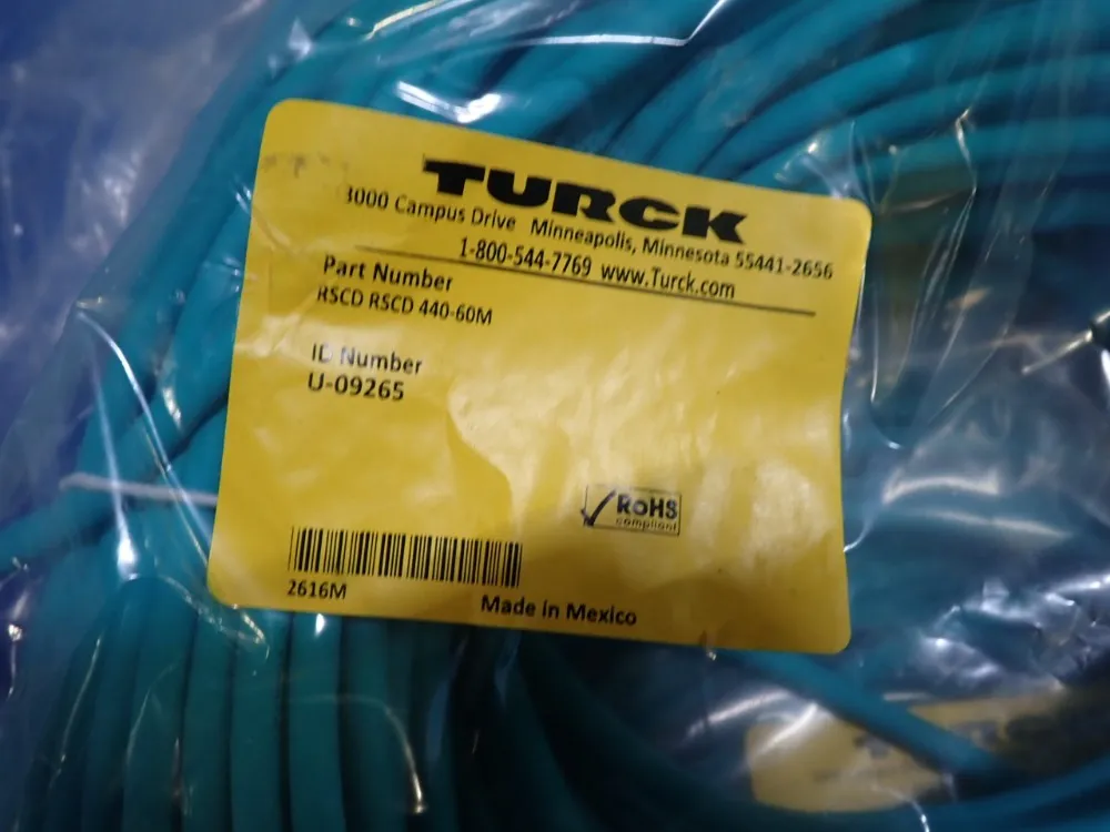 Turck Network Cordset - Rscd-rscd-440-60m