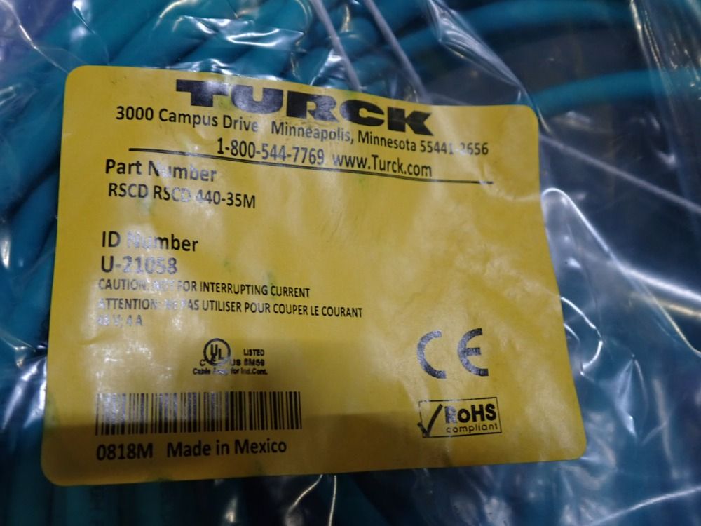 Turck Mating Cables - Rcsd-rcsd-440-35m